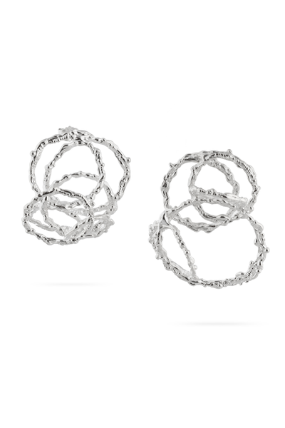 Silver Earrings – Organic