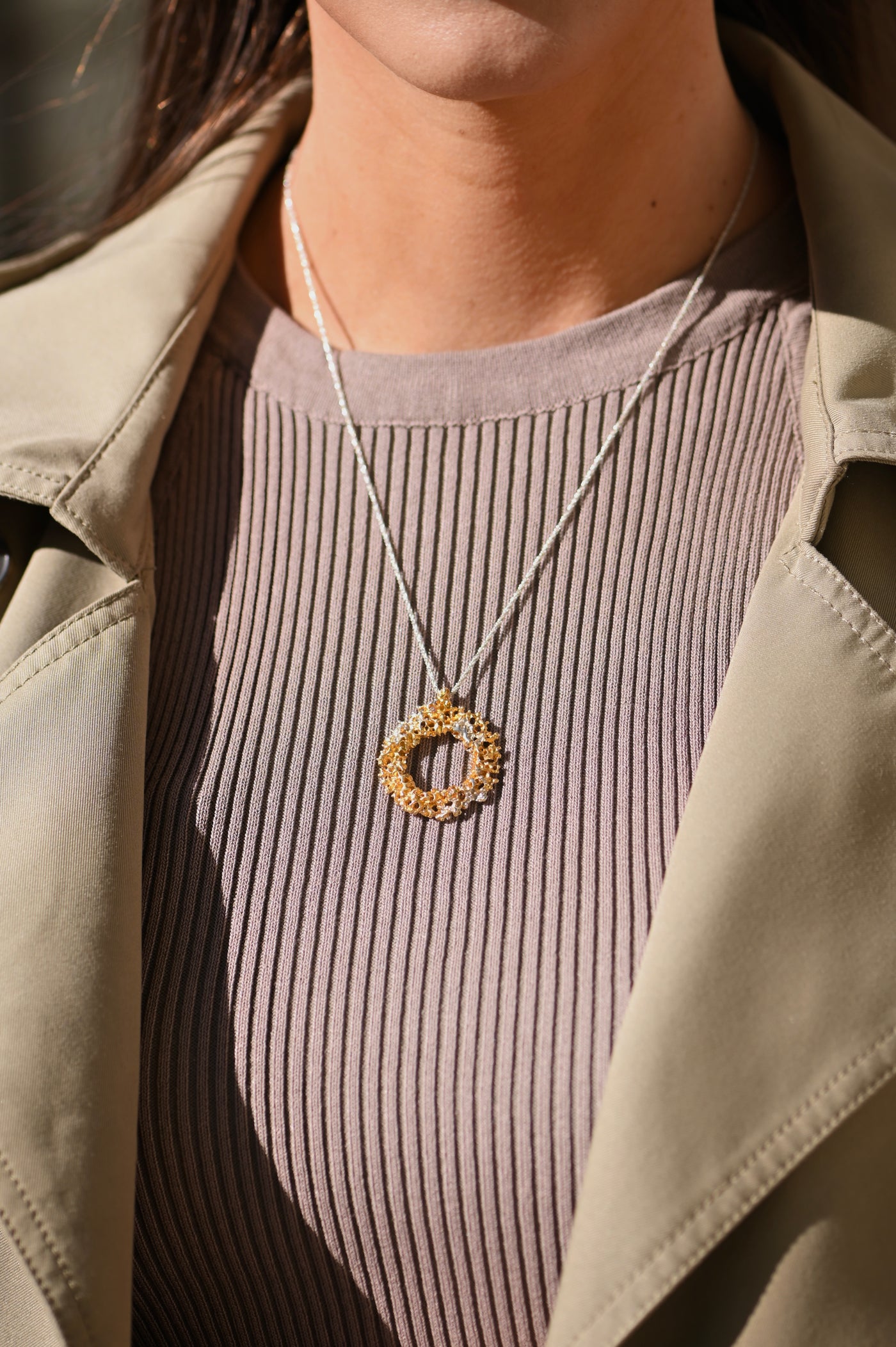 Gold-Plated Silver Necklace – Secret Thoughts
