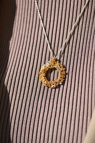 Gold-Plated Silver Necklace – Secret Thoughts