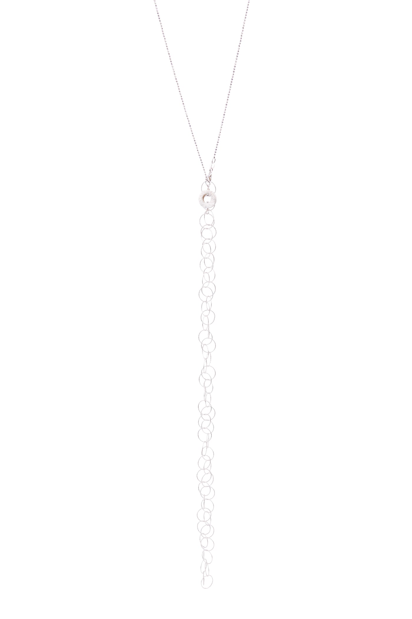 Sliver necklace " LINE"