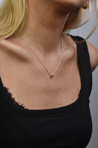 Gold-Plated Silver Necklace – Element