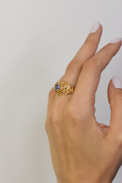 18k Gold ring "ROYAL MOUNTAIN"