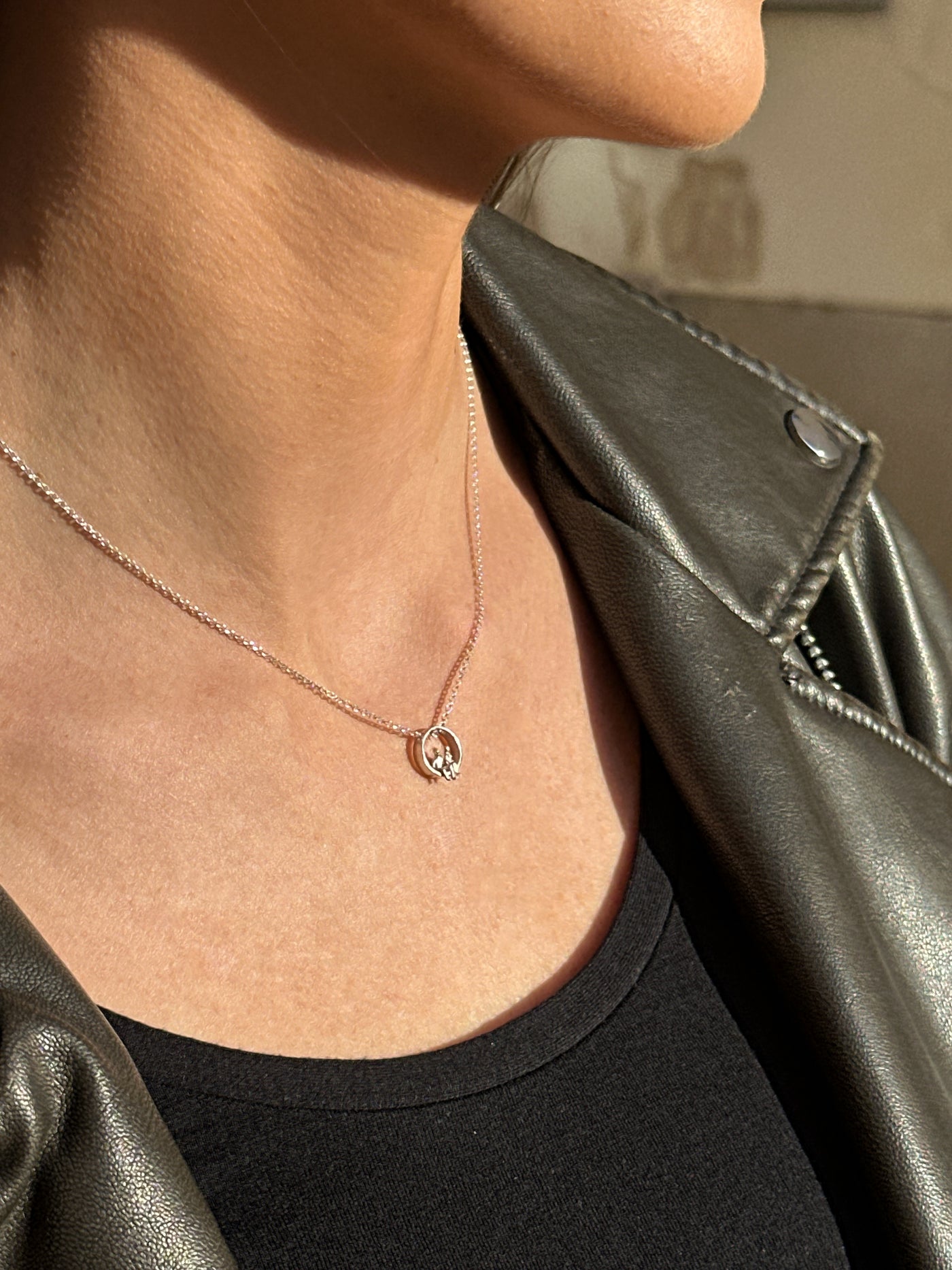 Silver Necklace – Together