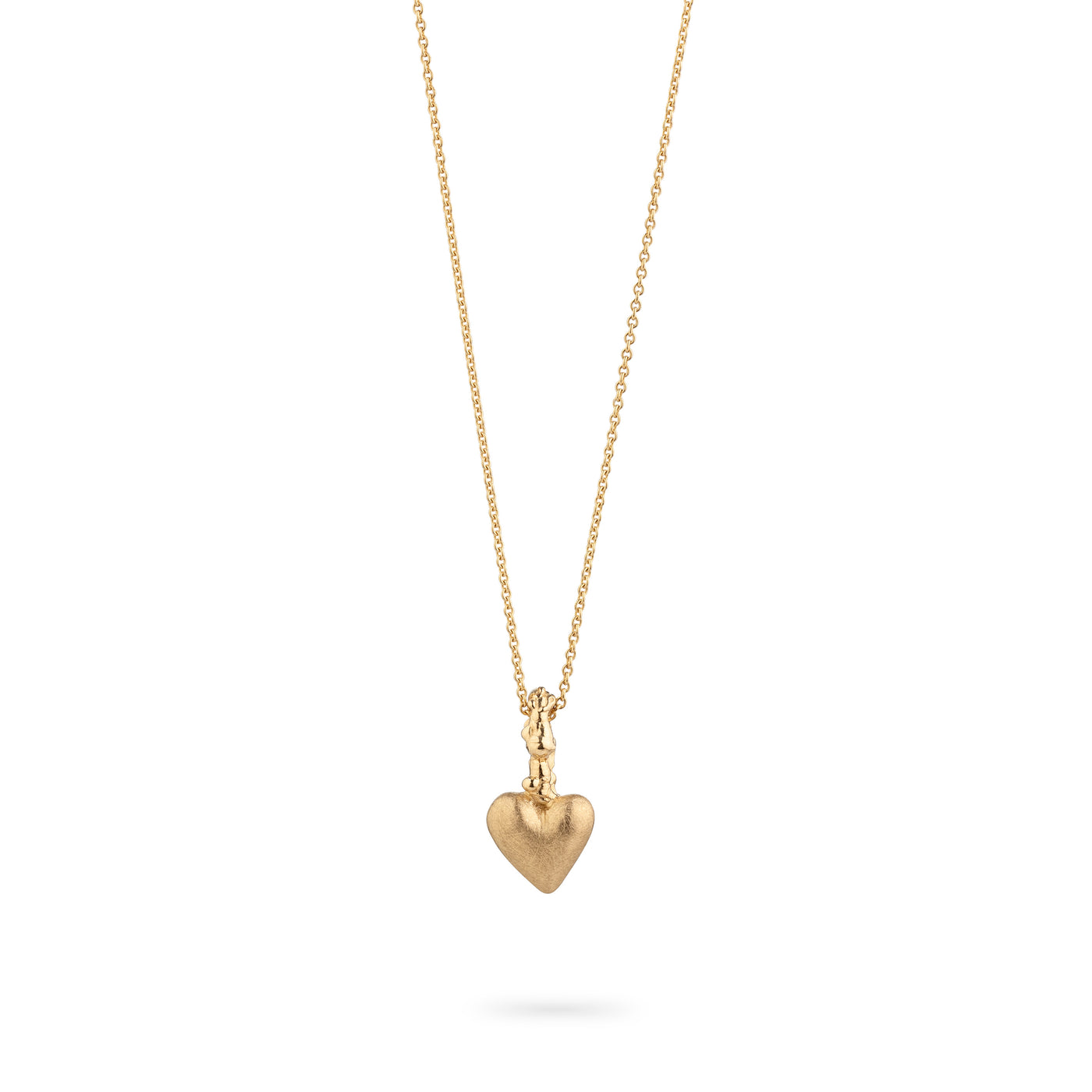 14k Yellow Gold Necklace – Little Posture of Gratitude