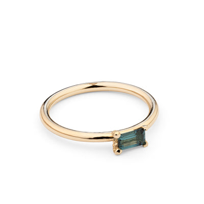 14k Yellow Gold Ring with Tourmaline – Light of the Angles