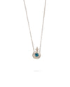 Silver Necklace with London Topaz – Me